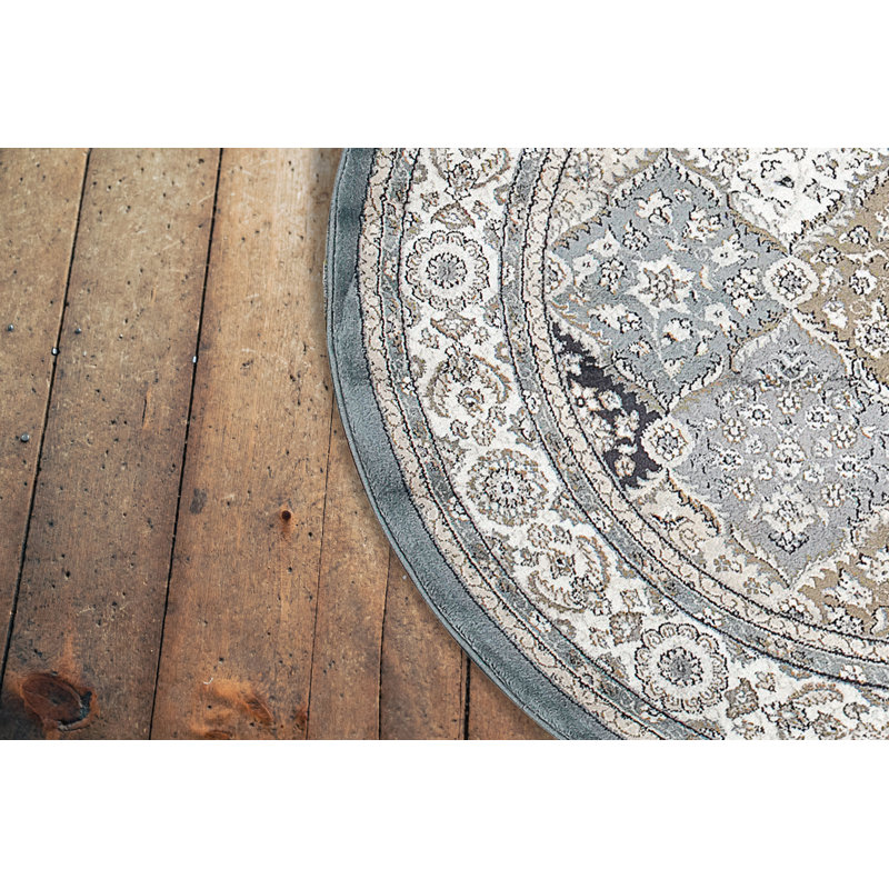 Mishawaka Oriental Indoor Rug, Round 5'3"
