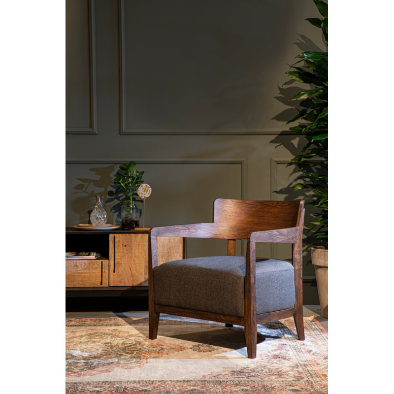 Fauteuil en polyester Duran
