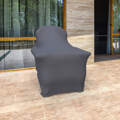Housses pour chaises Kinlaw Shawnna Adirondack d'extérieur, polyester hydrofuge résistant aux rayons UV avec attaches élastiques et poignées rembourrées