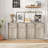 Sideboard Buffet Cabinet with 4 Drawers, 62.4" Large Coffee Cabinet with Storage, Modern Storage Buffet Table for Kitchen Dining Room, Living Room (Pear Wood, 4 Doors & 4 Drawers)-413599391