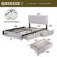 4 Drawers Storage Upholstered Bed-1017937337-1017937220