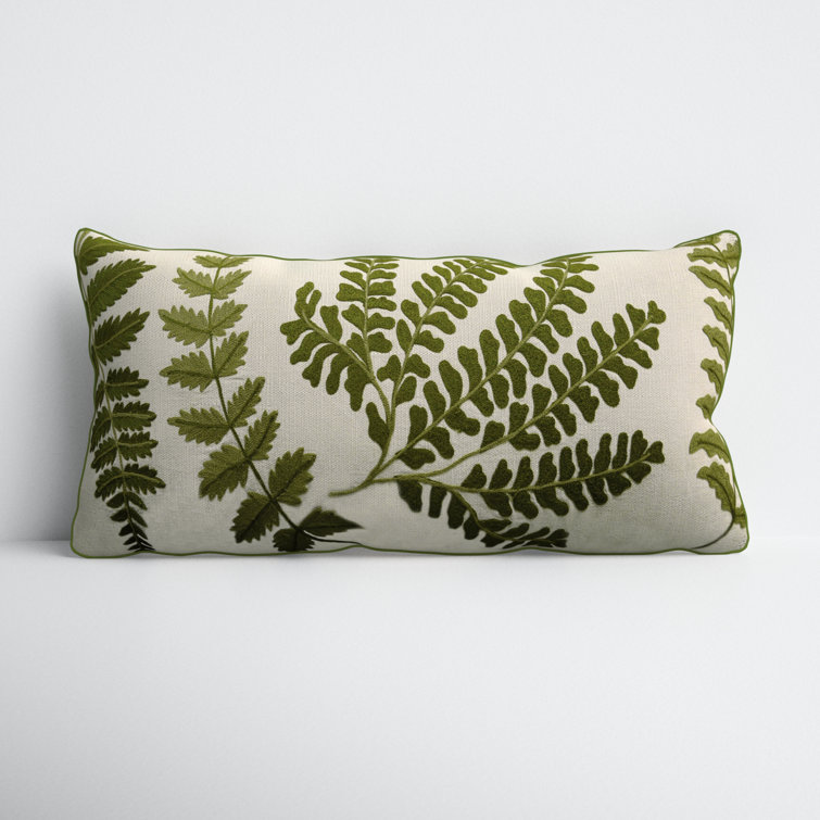 Birch Linen Lumbar Throw Pillow Cover | Final Sale