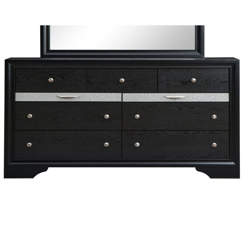 Commode Madrid G02350-D, Noir