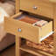 Eita 45cm W Manufactured Wood Bedside Table
