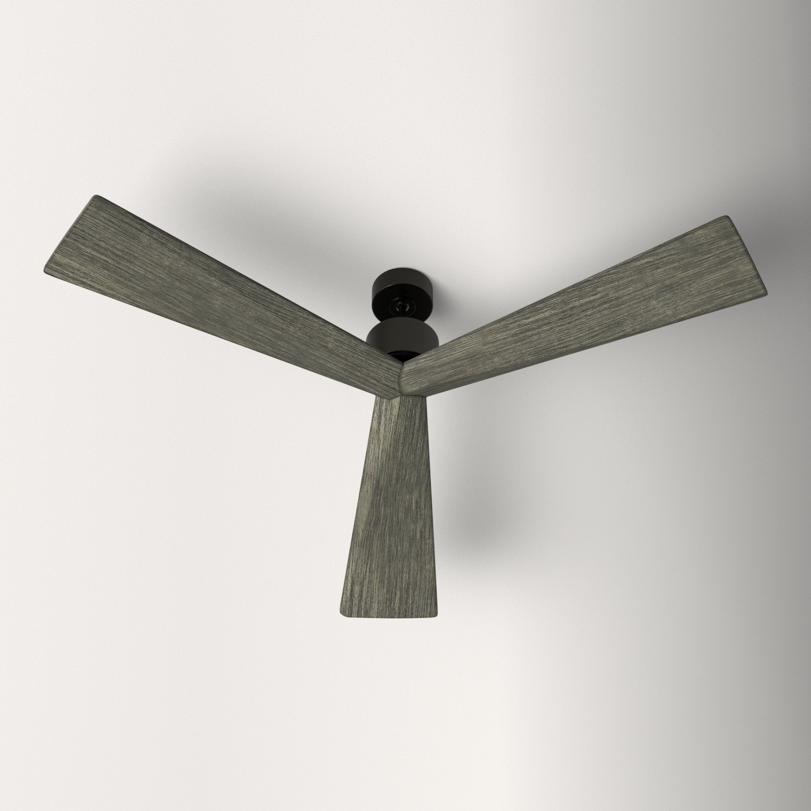 Mirage Ceiling Fan, Aged Pewter/Light Gray Weathered Oak, 52"