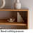 Modern style solid wood bookcase