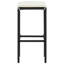 Ensemble de bar de patio 5 pièces Wildon Home® en bois massif d'acacia et de rotin de polyester-1806484791-1806484790
