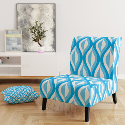 Fauteuil de chambre rembourré Mid-Century