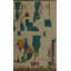 Tapis marocain à motif géométrique 6 x 10 de couleur terre pour rehausser les espaces confortables