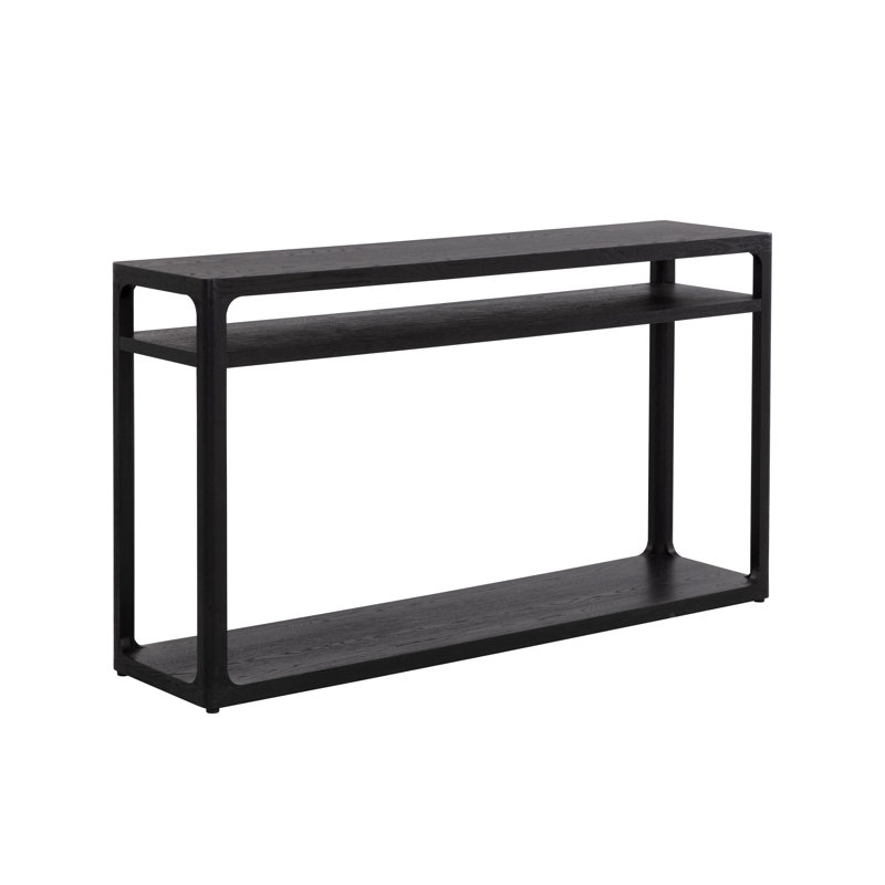 55'' W Console Table, Black
