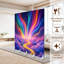 Paravent 4 panneaux à cloison pliable Royal Vibrant Rainbow Light-1279444074-1279444076