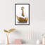 Bathtime Giraffe - Peinture sur toile-119891401-58873435-58873438