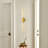 LED Dimmbale Flush Mounted Sconces, Battery Operated Wall Sconces With Remote