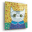 «Kooky Cat 2» par Melissa Averinos, art mural en verre acrylique-277349399