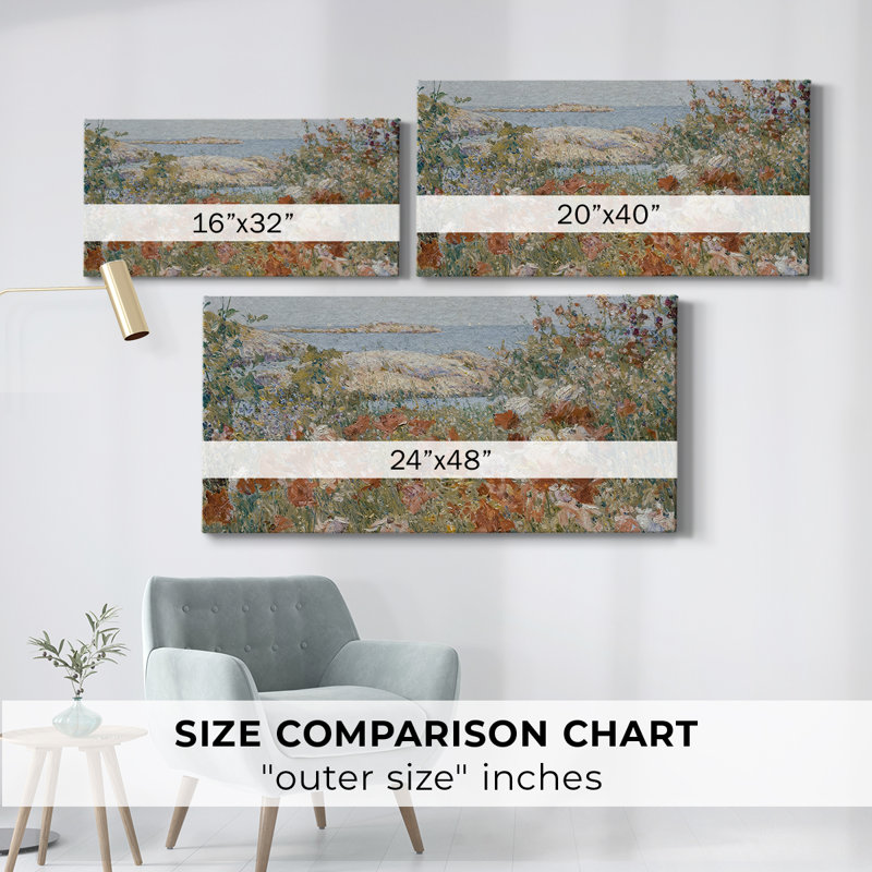 Botanical Series-CDXV III - Toile tendue avec châssis - Prêt à être accroché, H 20 po x l 40 po