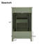 Petit meuble-lavabo moderne avec lavabo en céramique-105507657