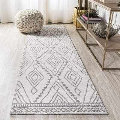 Tapis ivoire / gris Woodacre