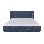 Chloe Solid Wood Wingback Bed
