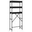 Engineered Wood, Metal Bathroom Shelves-1150248651