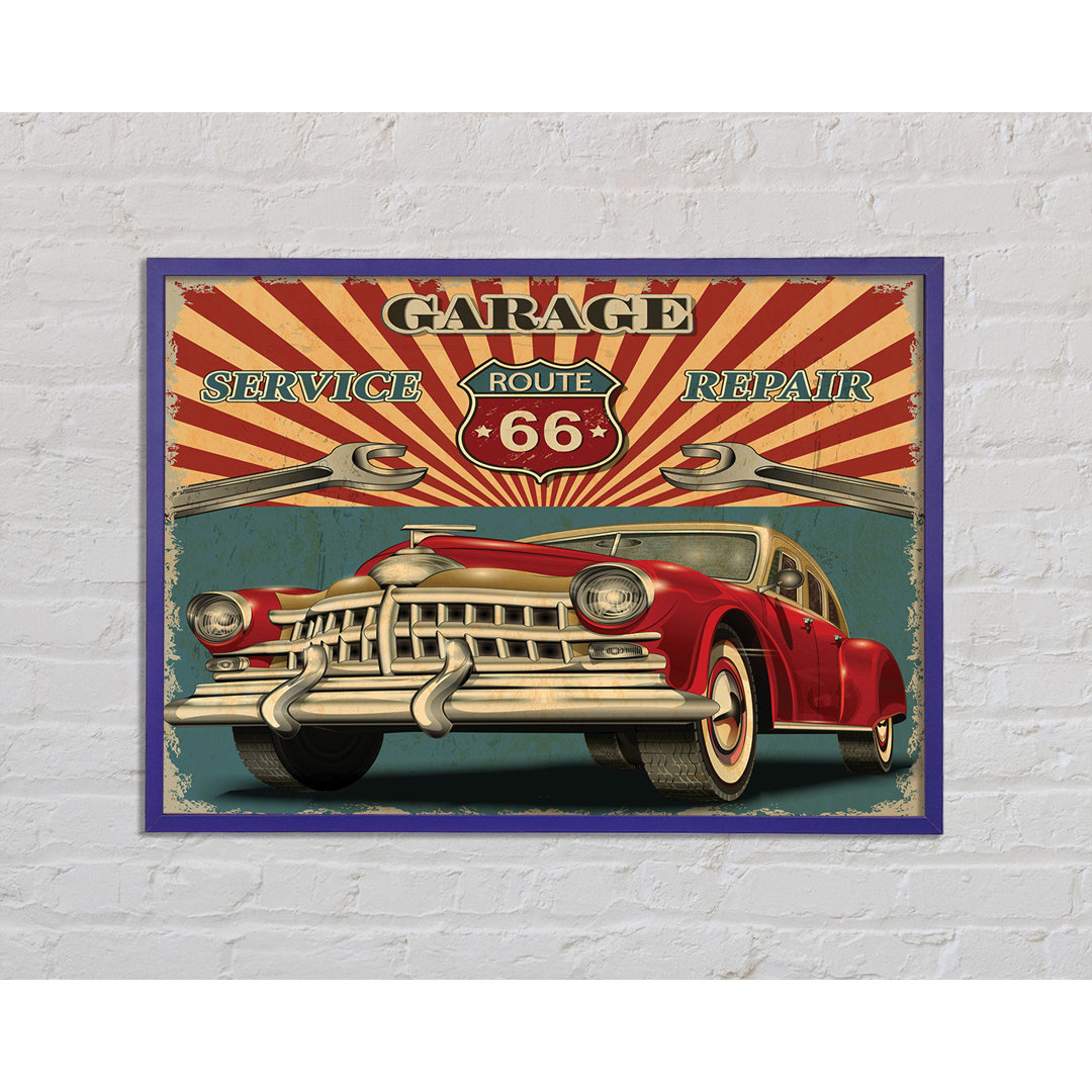 Route 66 Garage - Drucken