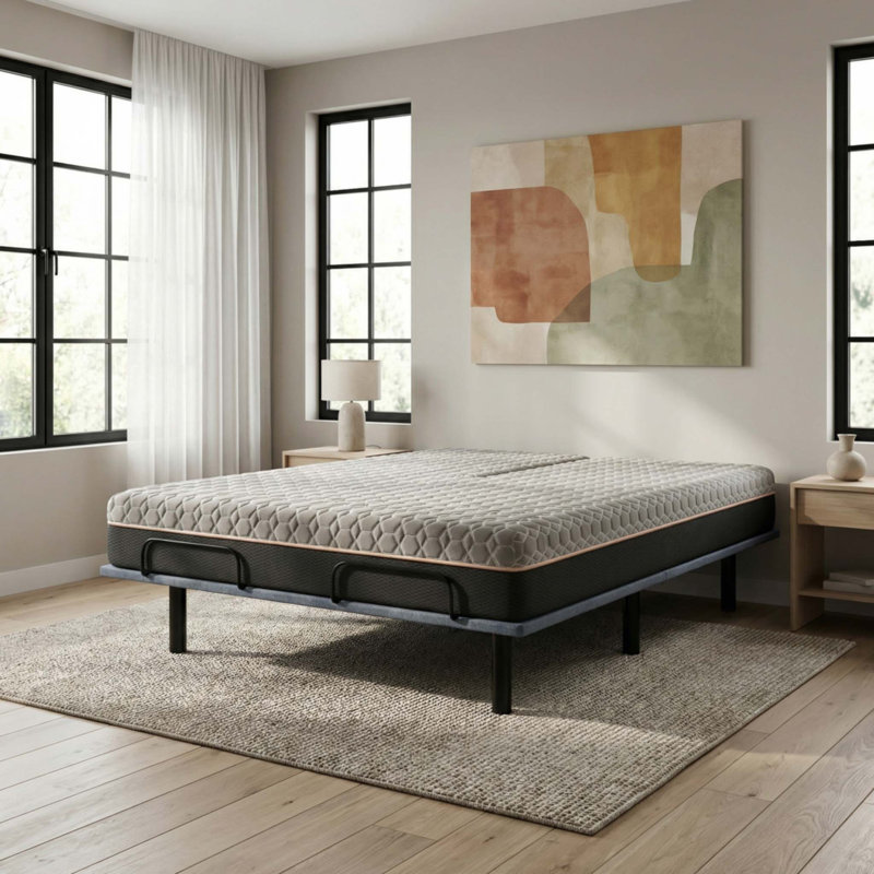 Matelas pour lit très grand en mousse viscoélastique 12 pouces