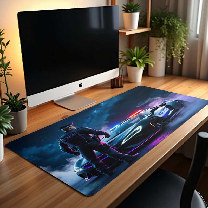 Polyester Desk Pad, 23.6x13.8