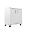 Armoire de garage roulante en blanc-2033852708