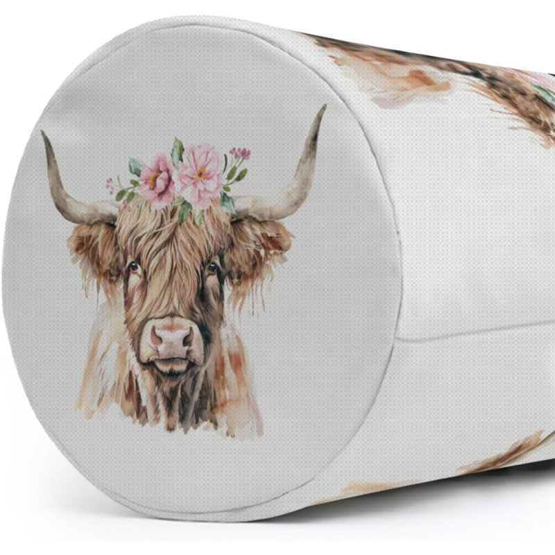 Panier à linge Panier à linge pliable Floral Highland Cow