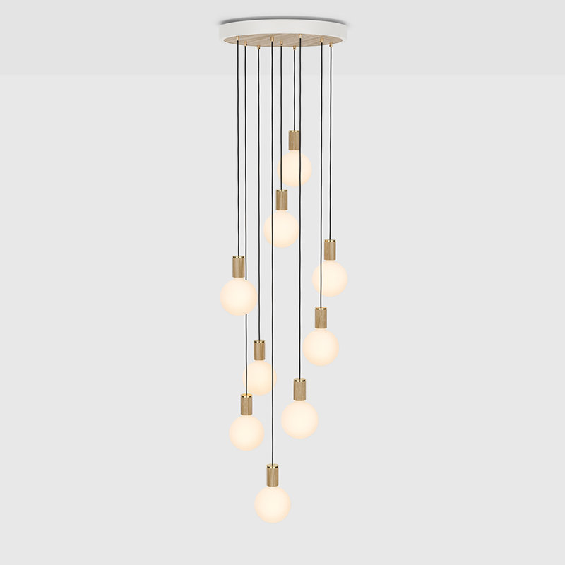 Sphere IV 9 - Light Pendant, Oak