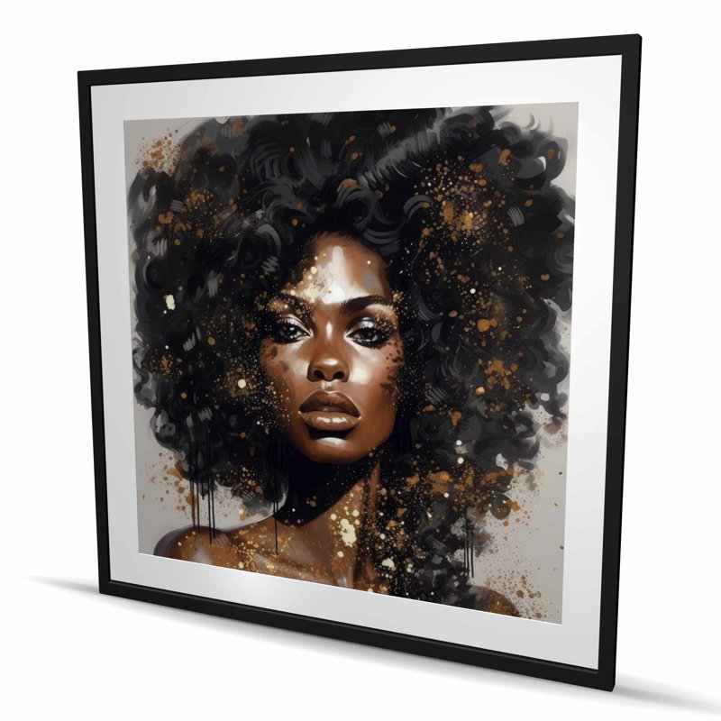 Frenzied Hair, H 48 po x l 48 po