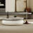 Elegant Marble Top Small Coffee Table
