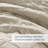 Phoebe Neutral Diamond Quilted Ruffle Edge 2-Piece Twin/Twin XL Comforter Set-293093510-293093511