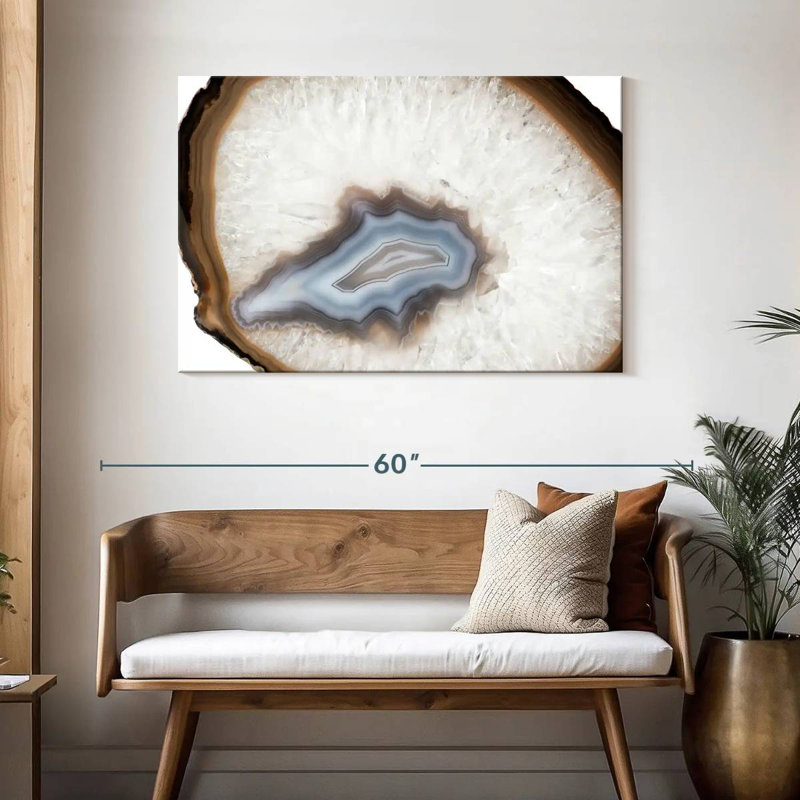 Alvord goutte d'agate I, H 30 po x l 45 po