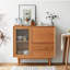 Armoire de rangement moderne et minimaliste pour bar à thé