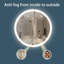 Miroir de salle de bain lumineux Orrill-596400737