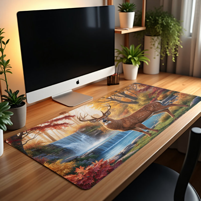 Polyester Desk Pad, 23.6x13.8
