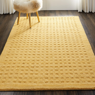 Tapis en laine tissé à la main Meshilem