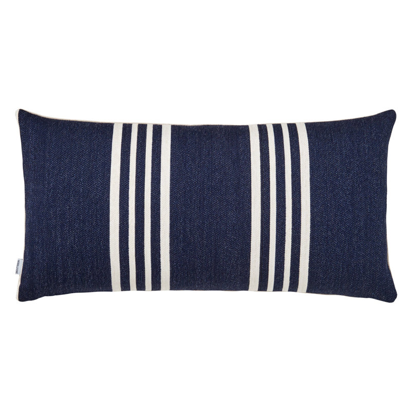 Mar Cotton Blend Lumbar Rectangular Pillow Cover