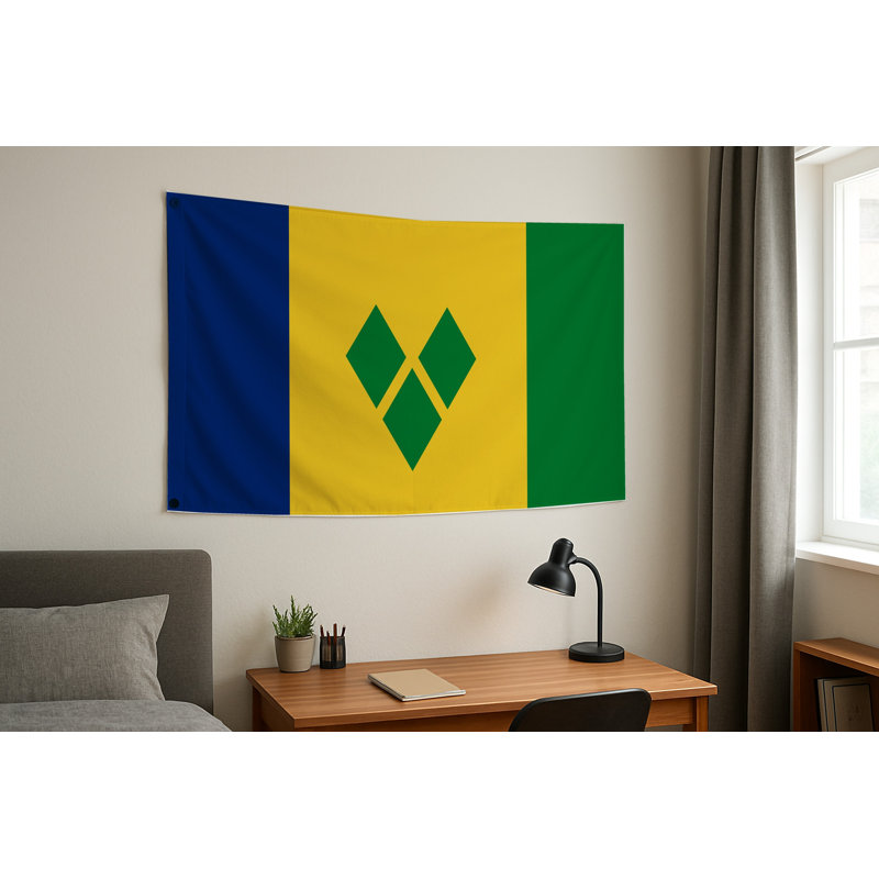 Drapeau de Saint-Vincent-et-les-Grenadines — Drapeau