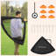 Songmics 120x91x91cm Steel Foldable Football Net with Carrying Case-109025227
