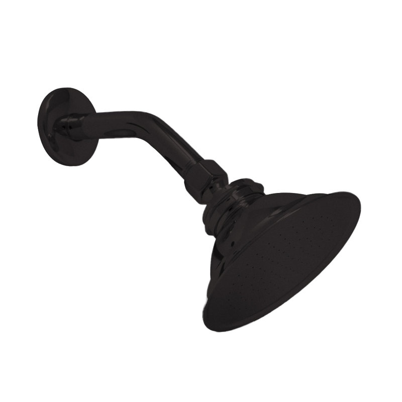Shower Head with 1.75 GPM, Unlacquered Oil Rubbed Bronze