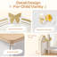 Coiffeuse et tabouret de maquillage pour enfants 2 pièces-276640629