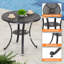 Waterfield 2-Person Cast Aluminum Round Bistro Table