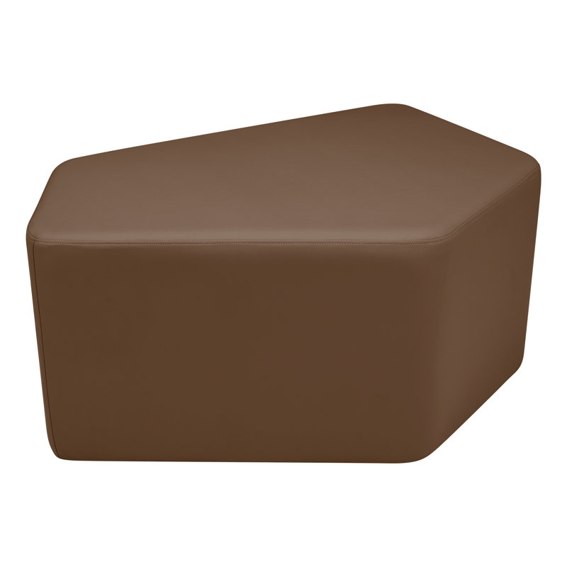 Tabouret Communedi Structuré de Learniture, H 20 po x l 39 po x P 28 po, Oui, Chocolat