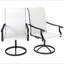 Ensemble de 2 chaises d'extérieur, chaises pivotantes-1005652572