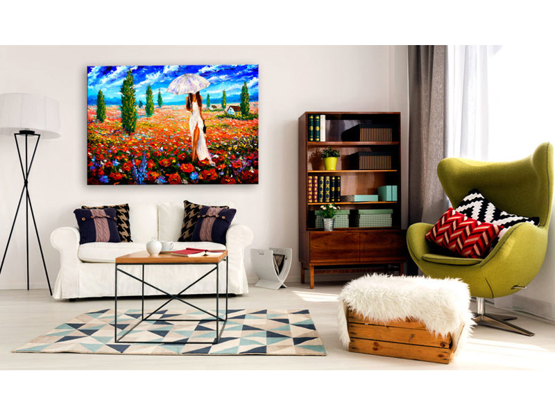 No Frame Print on Canvas, 60cm H x 90cm W