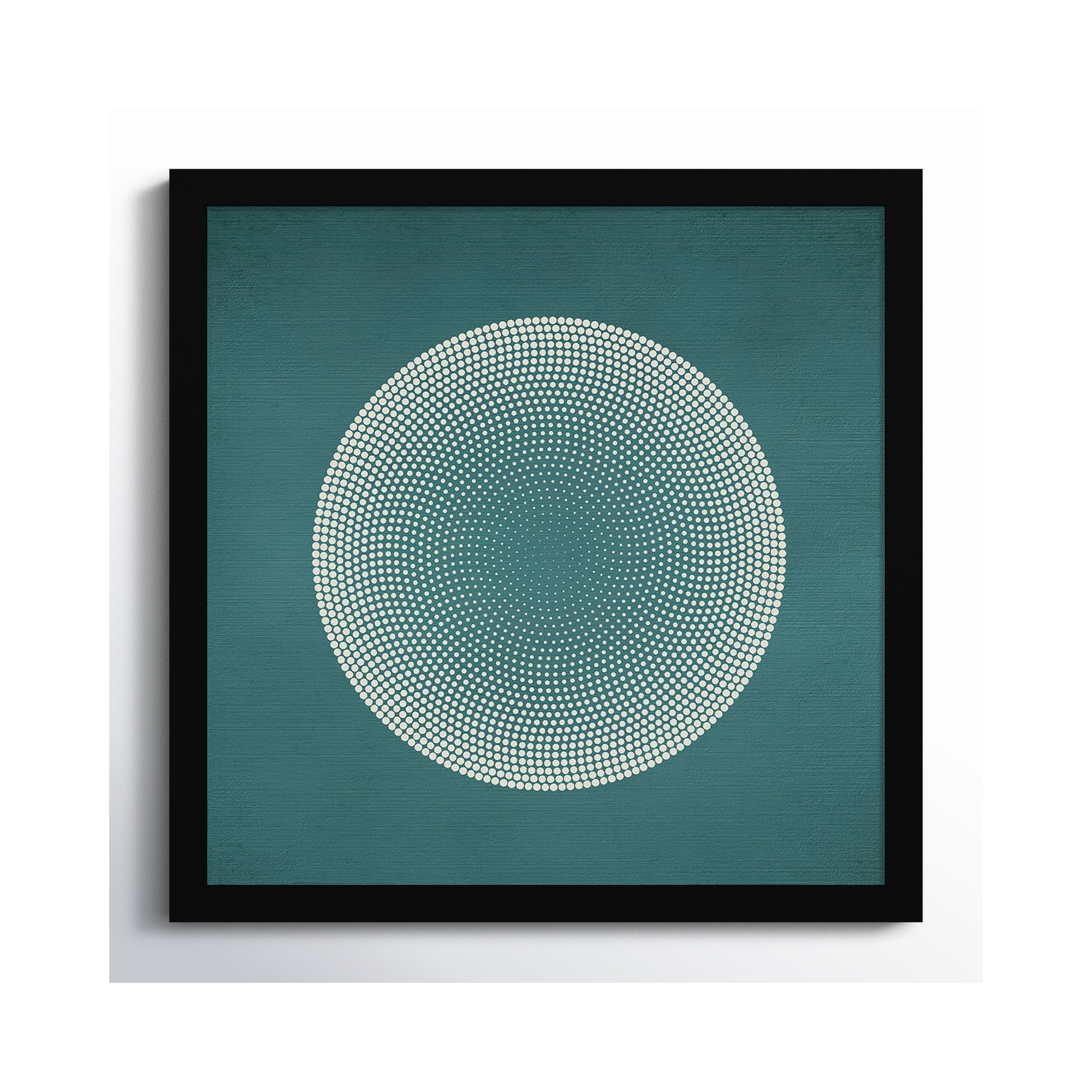 Circles by Incado, Black, 17" H x 17" W x 1" D