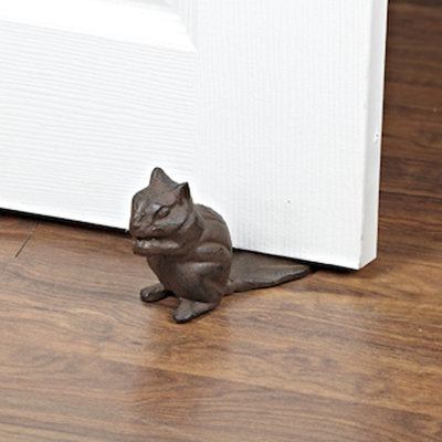 Chipmunk Iron Wedge Floor Stop