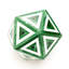 Sculpture | Orbe décoratif en forme de losange | Figurines (vert)-1639664024