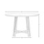 Wales Avery Round Solid Wood Dining Table